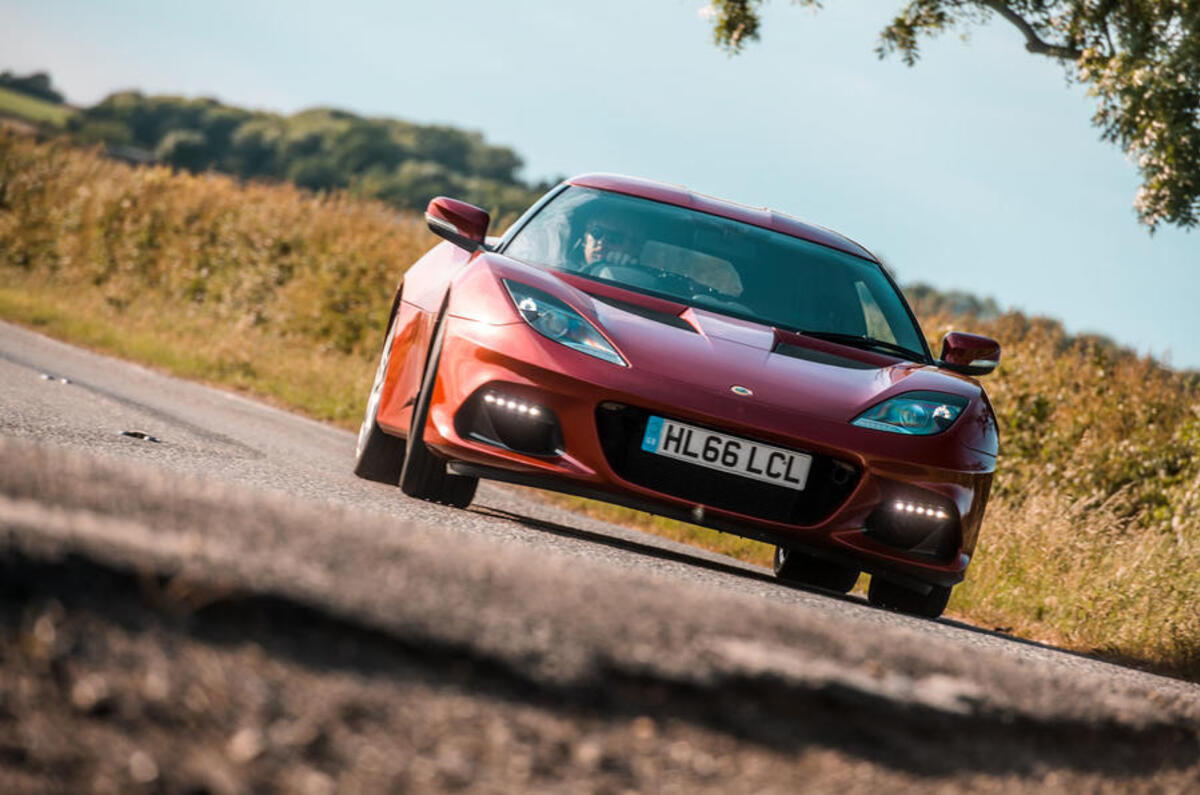 16 lotus evora gt410 2020 uk otr nose