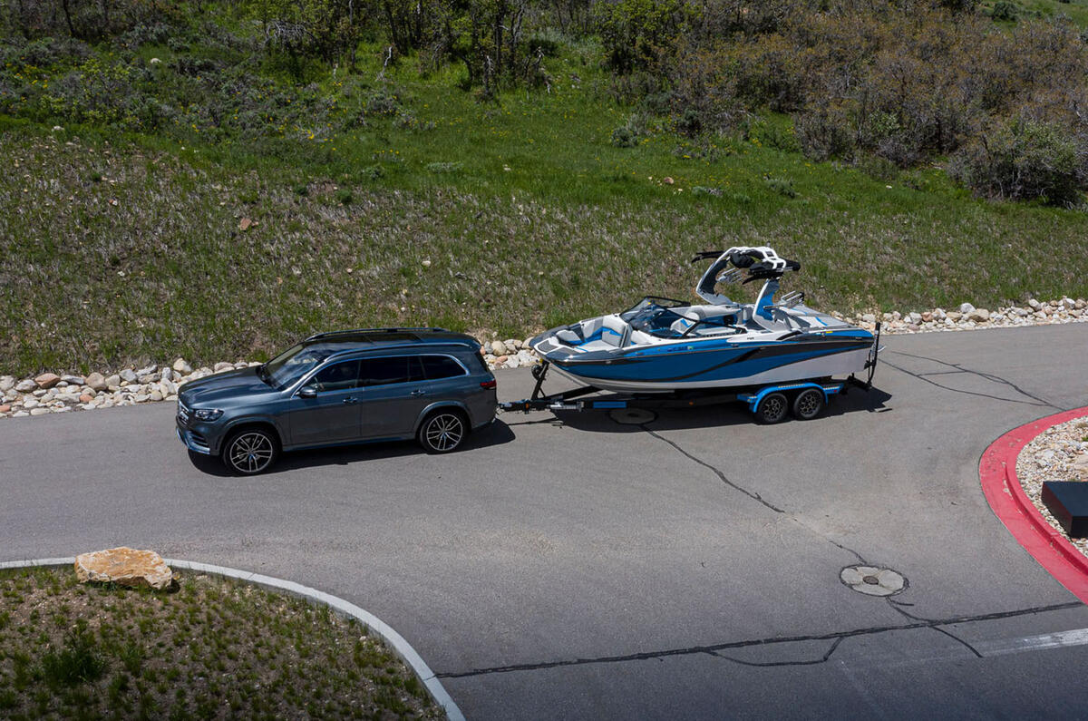 Mercedes-Benz GLS 400D 2019 first drive review - towing