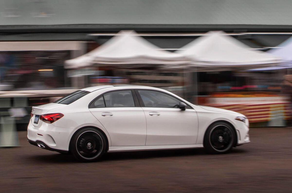 Mercedes Benz A Class A220 4matic Saloon 2018 Review Autocar