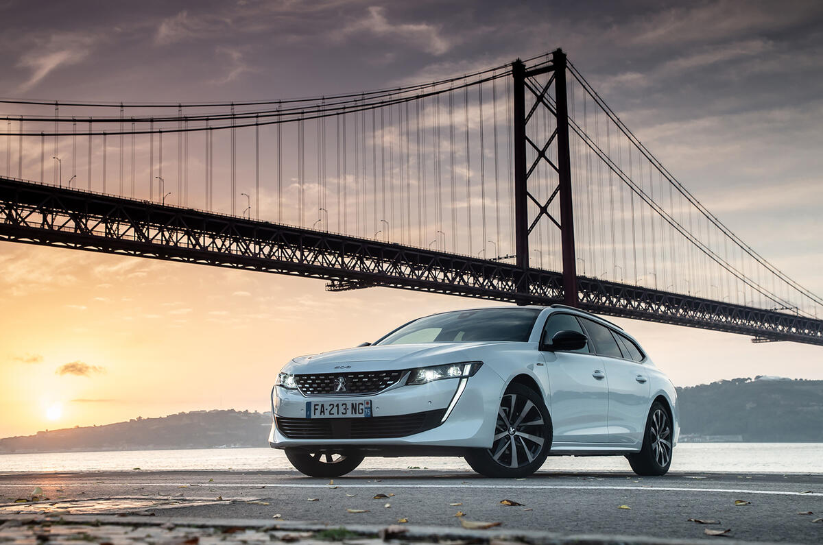 Peugeot 508 SW 2018 first drive review - static front