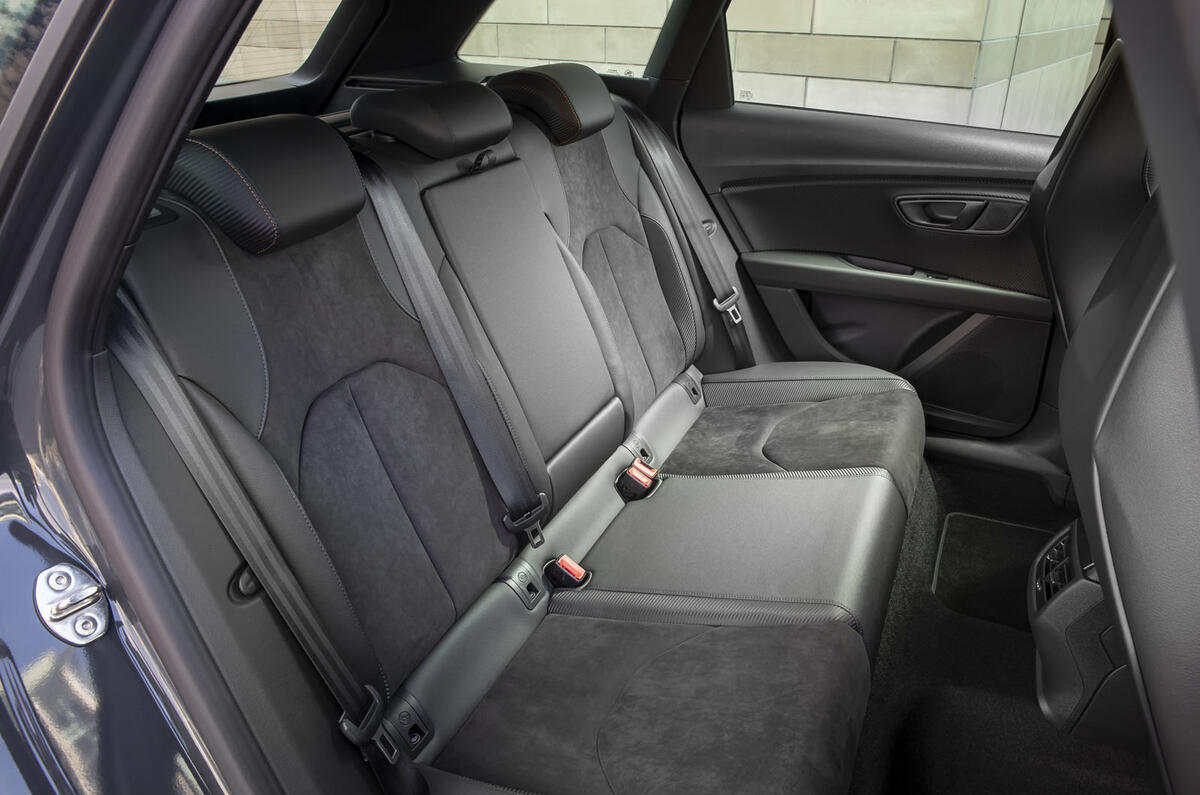 Seat Leon Cupra R ST Abt 2019 UK first drive review - rear seats