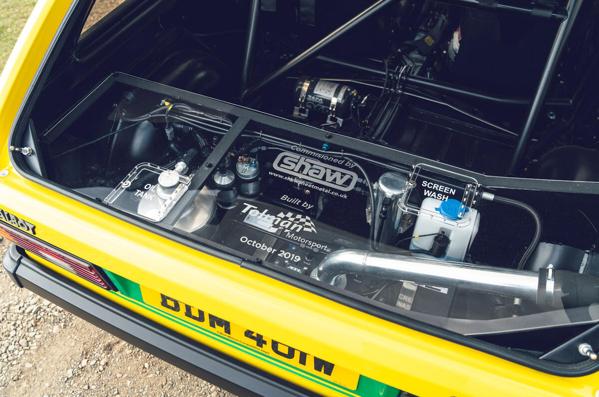16 Tolman Talbot Sunbeam Lotus 2021 : premier examen du réservoir de pétrole