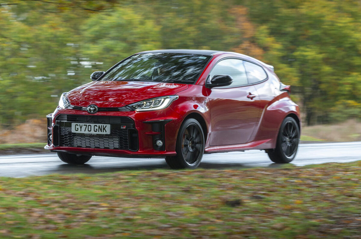 Toyota GR Yaris 2020 UK first drive review - on the road front