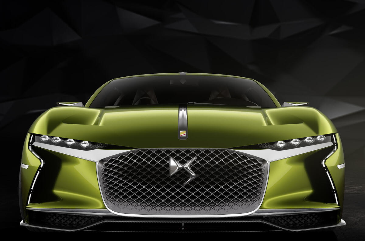 ds concept tense electric motor geneva revealed autocar open shows