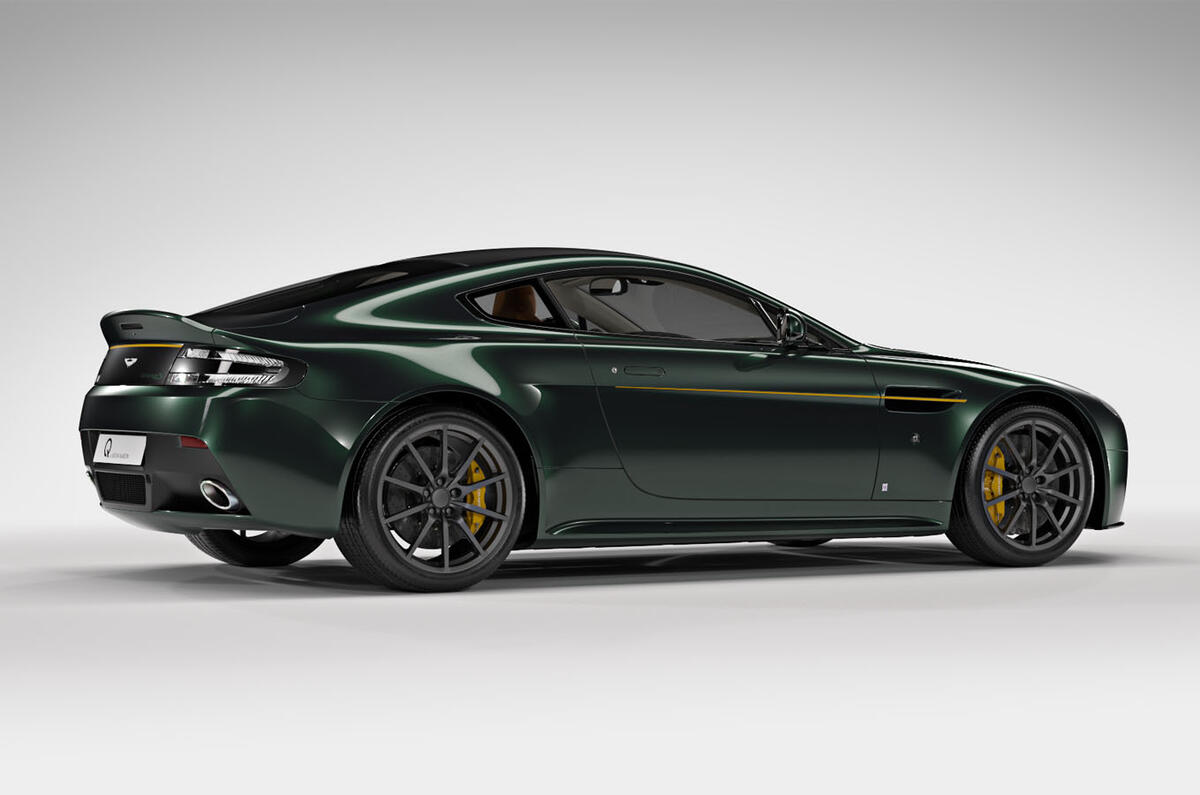 Aston Martin V12 Vantage S Spitfire 80 Special Edition Teased In