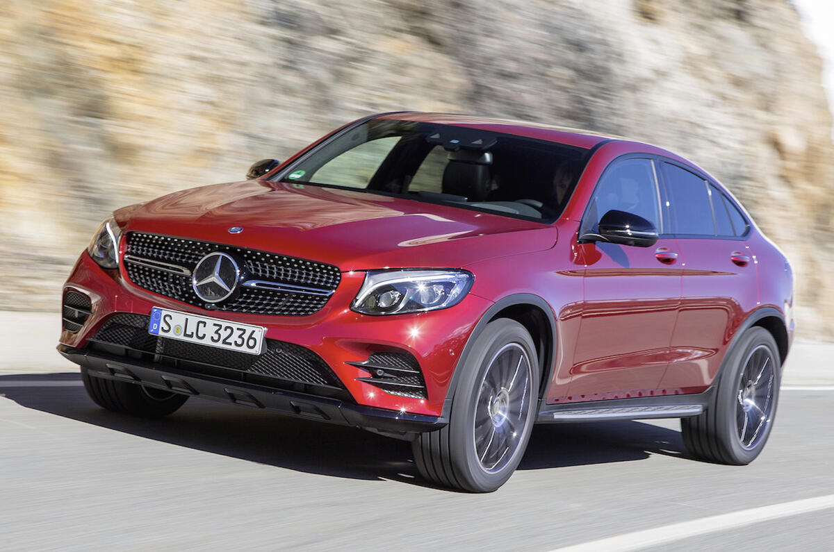 16 Mercedes Benz Glc 350 D Coupe Review Review Autocar