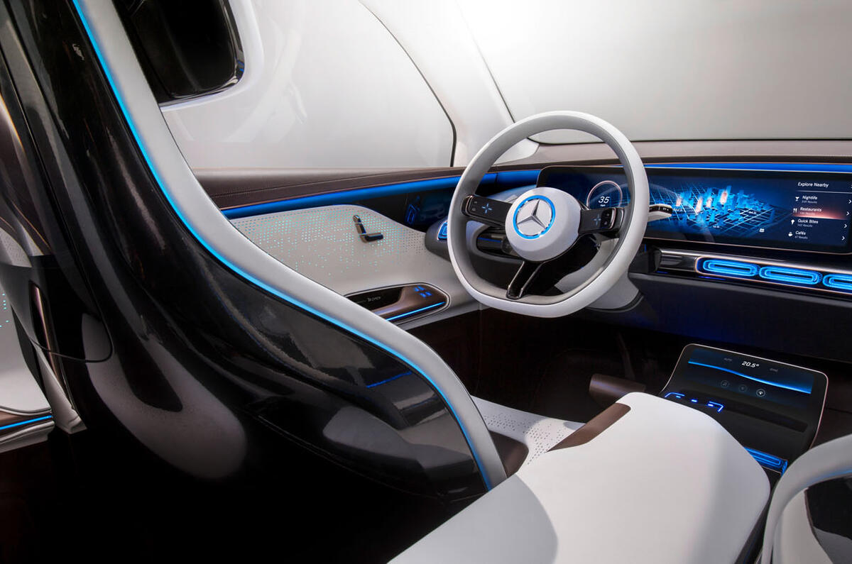 Mercedes Generation Eq Concept Revealed At Paris Motor