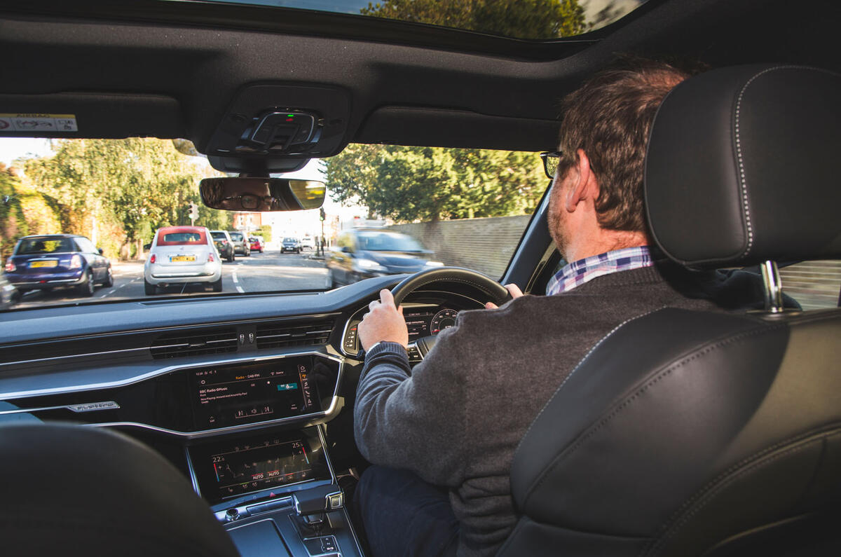 Audi A6 2018 long-term review - Damien Smith driving