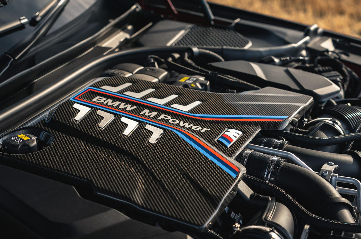 BMW M5 Competition 2020 UK first drive review - engine