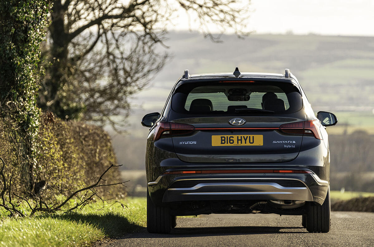 17 Hyundai Santa fe 2021 UK first drive review on road back