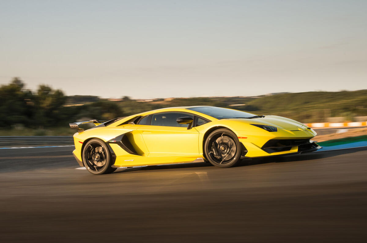 Lamborghini Aventador SVJ 2018 first drive review track side