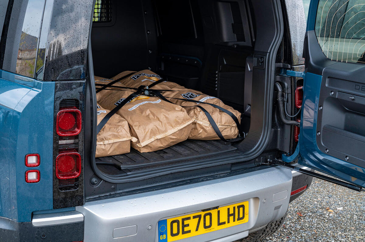 Land Rover Defender Hard Top commercial 2021 UK first drive Autocar