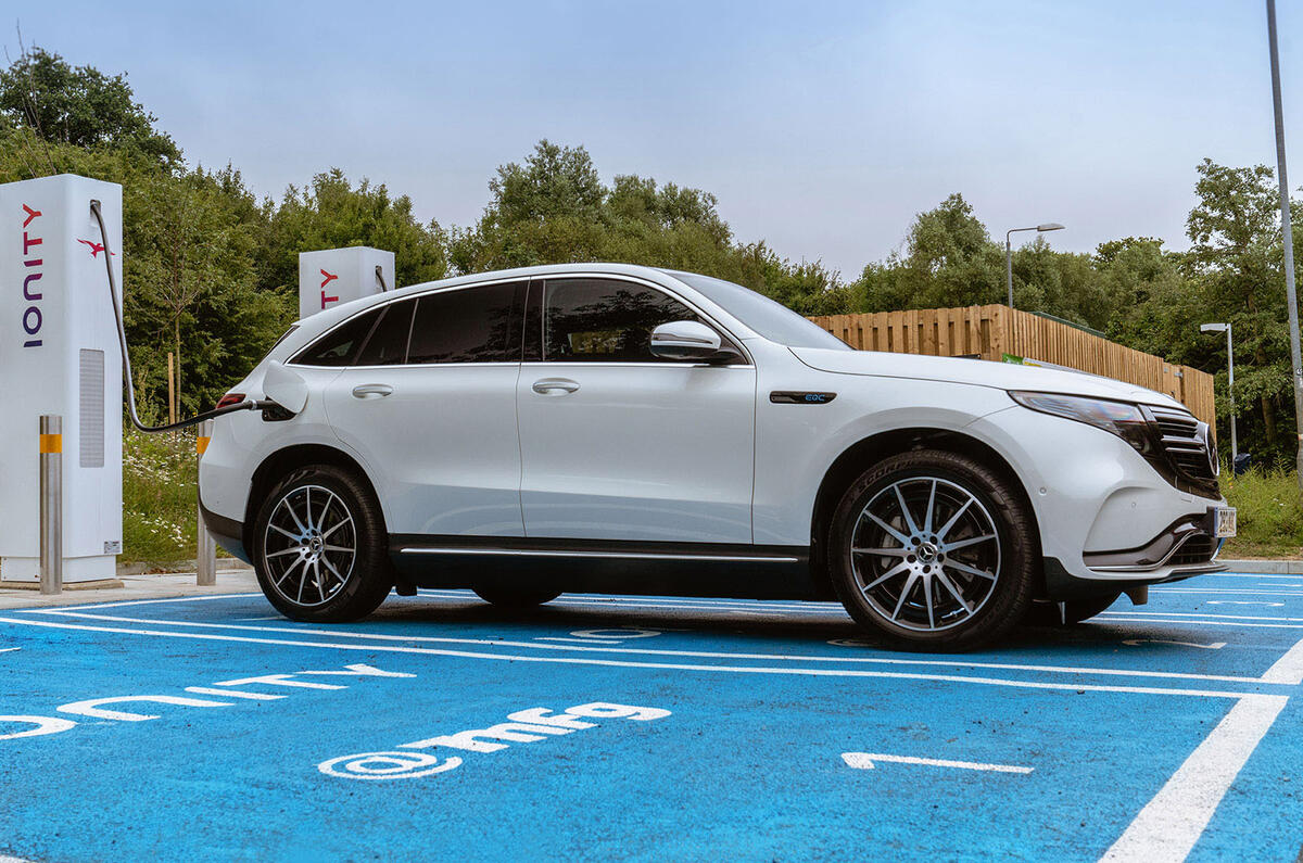 MercedesBenz EQC 400 4Matic AMG Line Premium Plus 2019 UK review Autocar