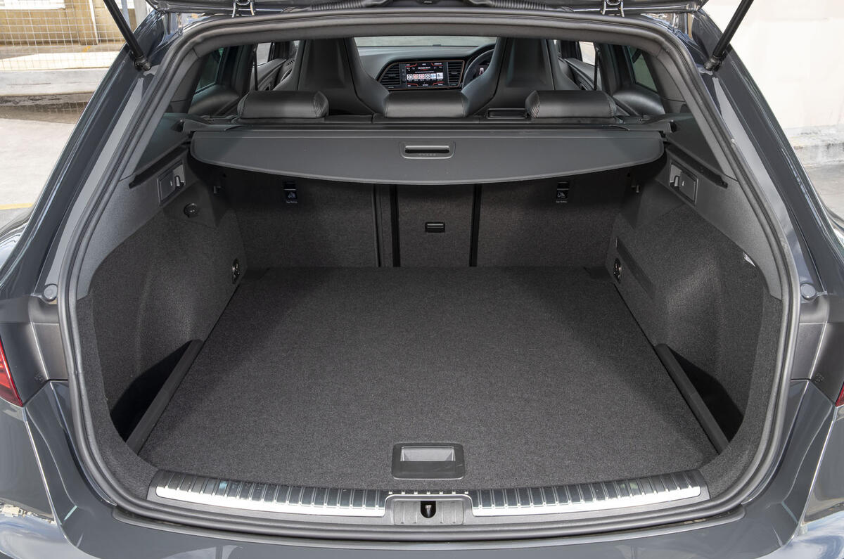 Seat Leon Cupra R ST Abt 2019 UK first drive review - boot