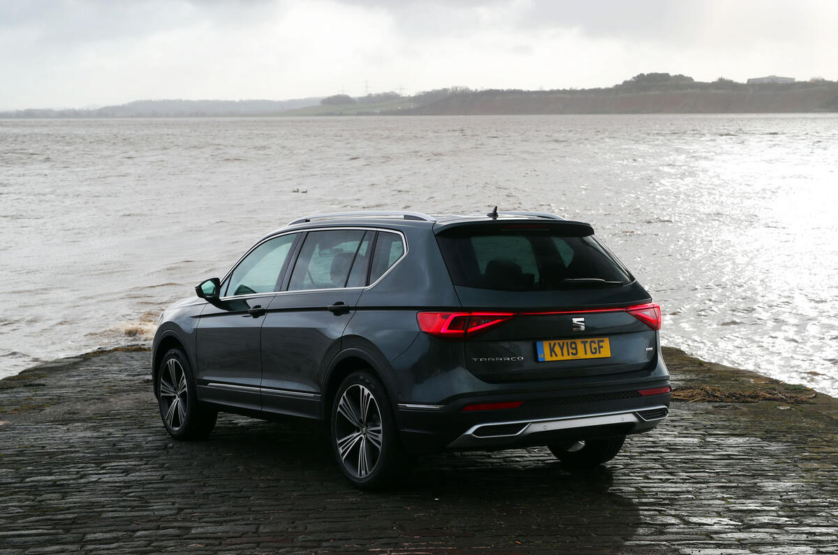 Seat Tarraco 2019 UK first drive review - static rear