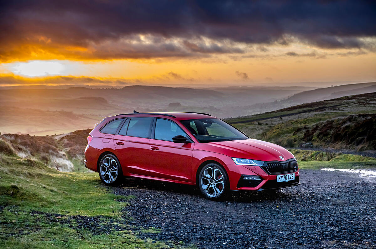 Skoda Octavia vRS Estate 2020 : premier bilan de la conduite au Royaume-Uni - statique