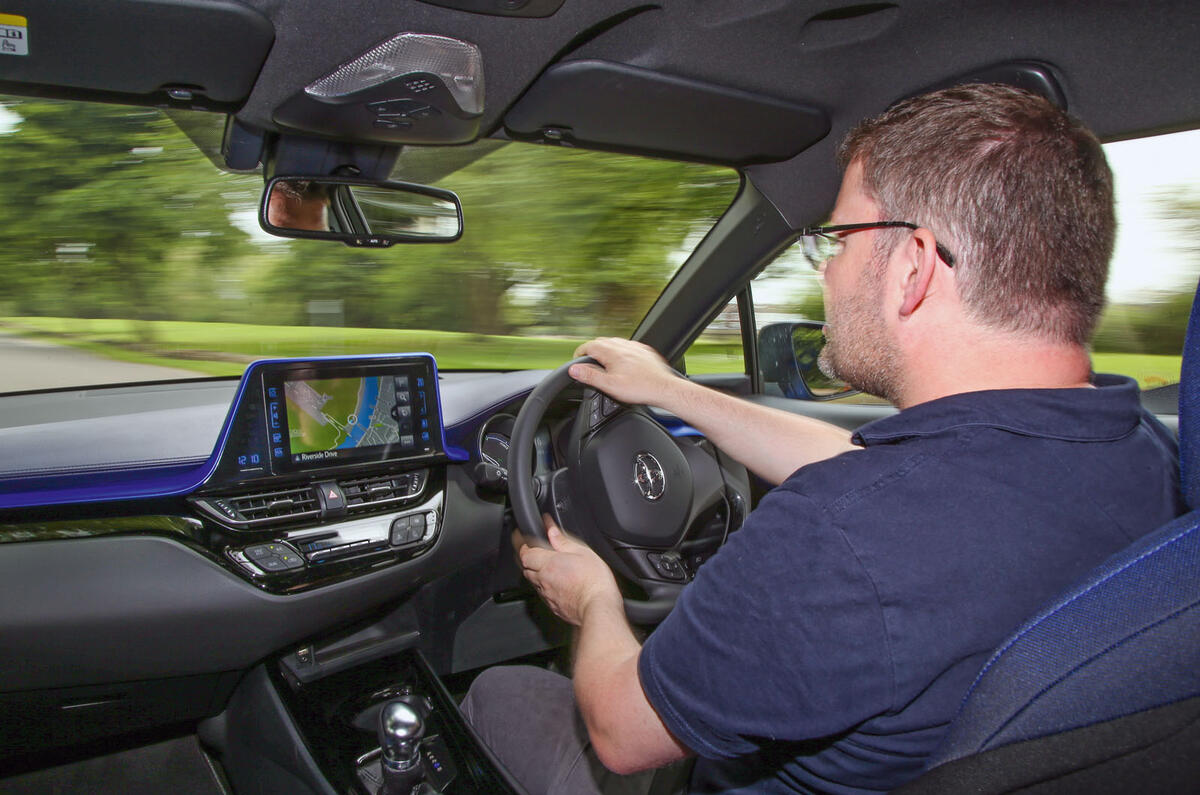 Toyota C-HR 2018 long-term review Matt Burt driving