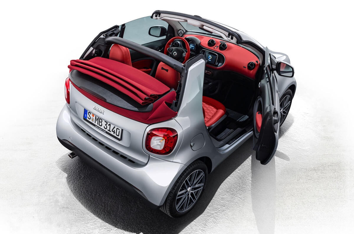 Smart Fortwo Cabrio and Forfour special editions unveiled