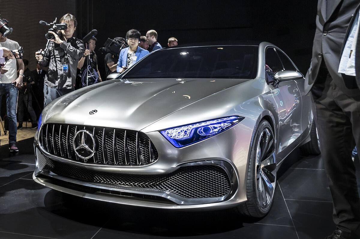 Mercedes Benz Concept A Saloon Brings The Fight To Bmw Audi Autocar