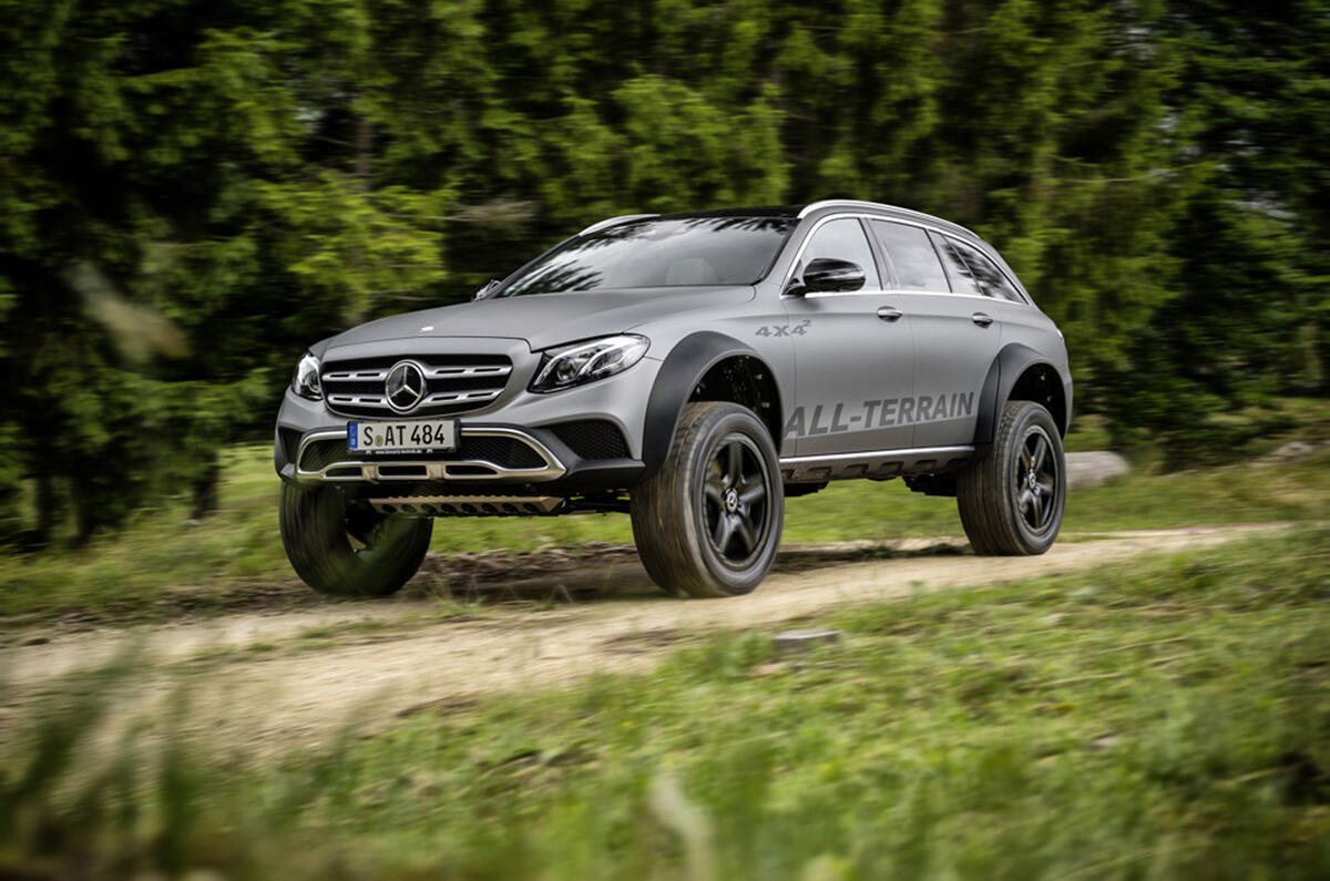 Mercedes Benz E Class All Terrain 4x4 Revealed As Engineer Created One Off Autocar