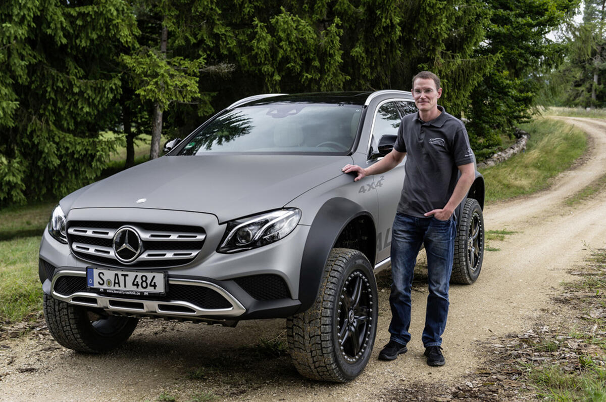 Mercedes Benz E Class All Terrain 4x4 Revealed As Engineer Created One Off Autocar