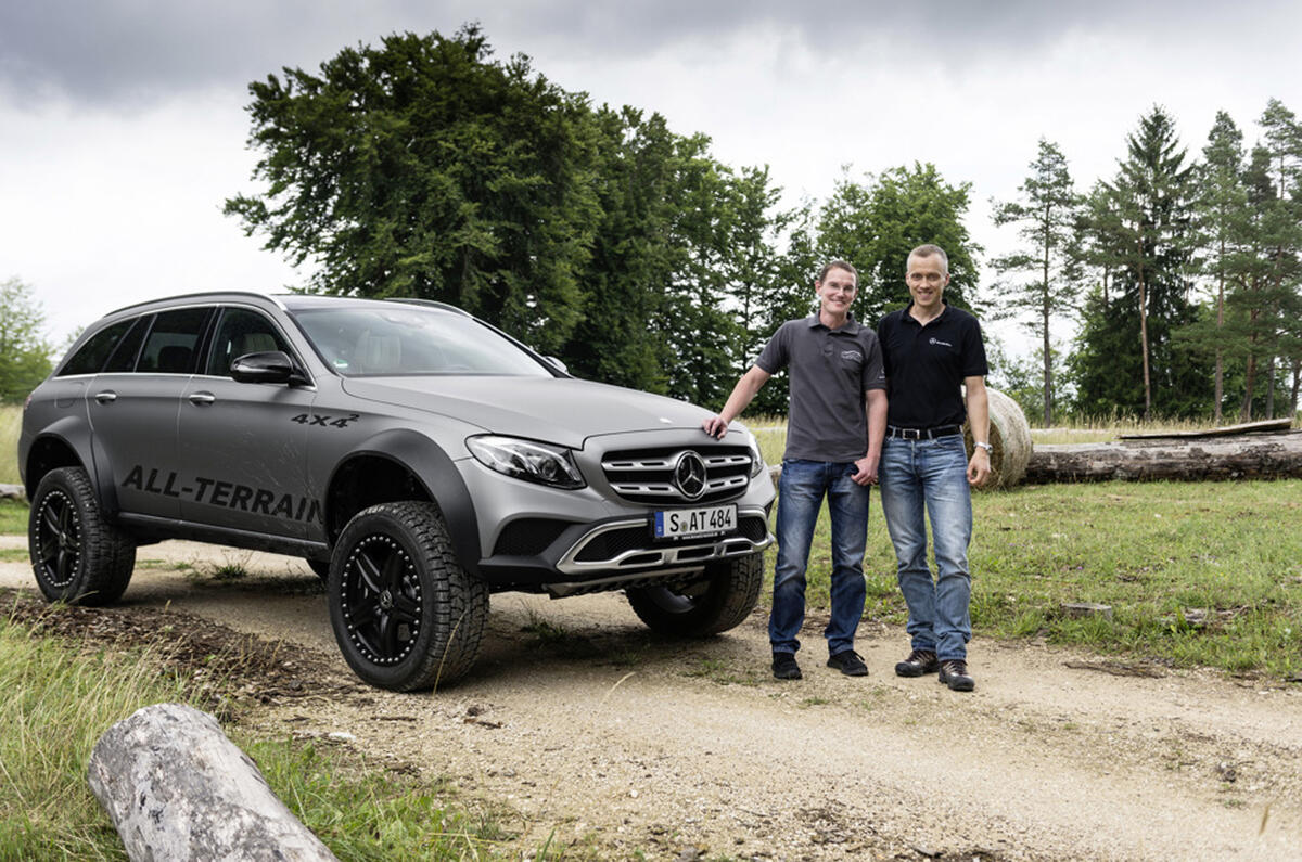 Mercedes Benz E Class All Terrain 4x4 Revealed As Engineer Created One Off Autocar