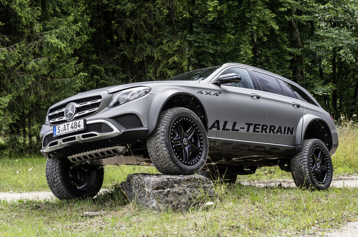Mercedes Benz E Class All Terrain 4x4 Revealed As Engineer Created One Off Autocar