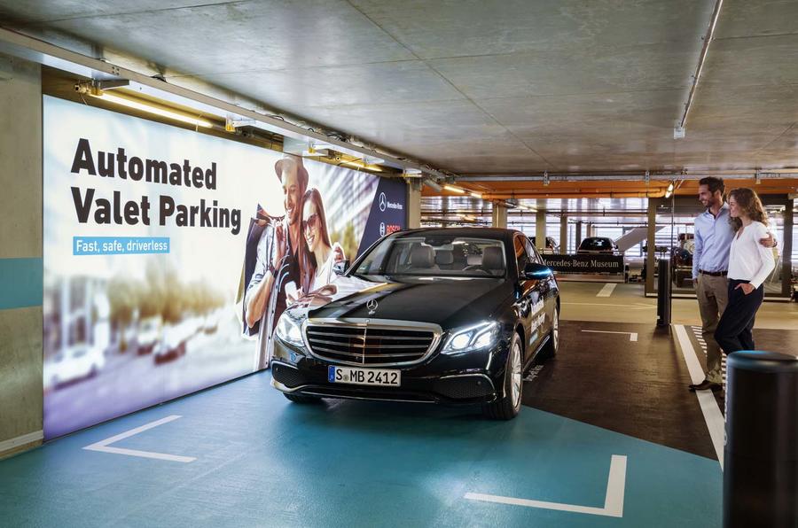 Daimler and Bosch unveil driverless parking garage