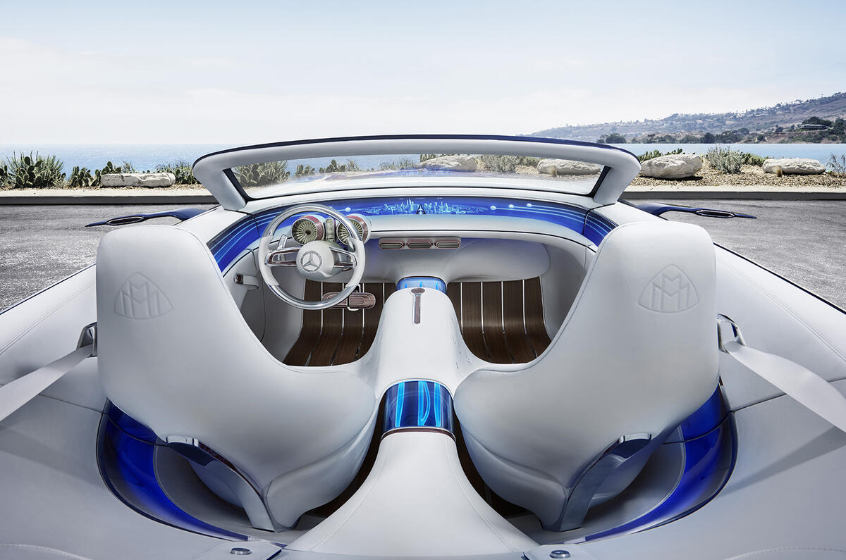 Electric Mercedes Maybach 6 Cabriolet Concept Car Revealed Autocar