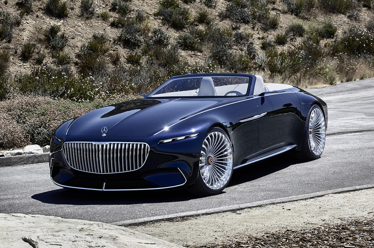 Electric MercedesMaybach 6 Cabriolet concept car revealed Autocar