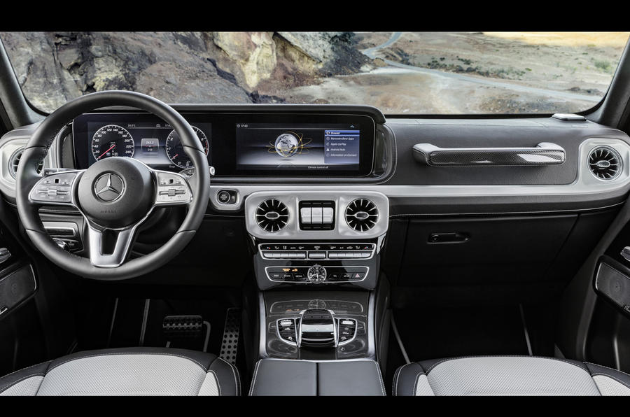 Mercedes-Benz G-Class interior revealed ahead of January launch