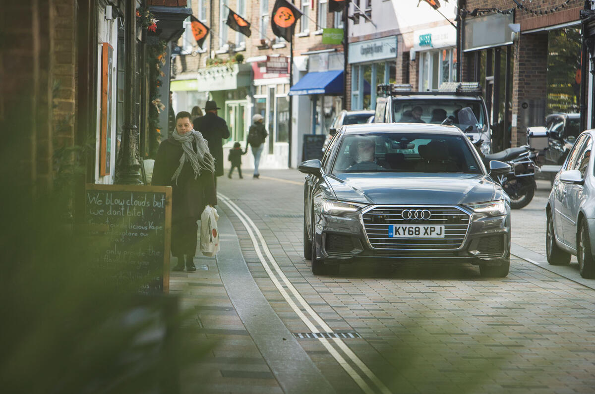 Audi A6 2018 long-term review - on the road front