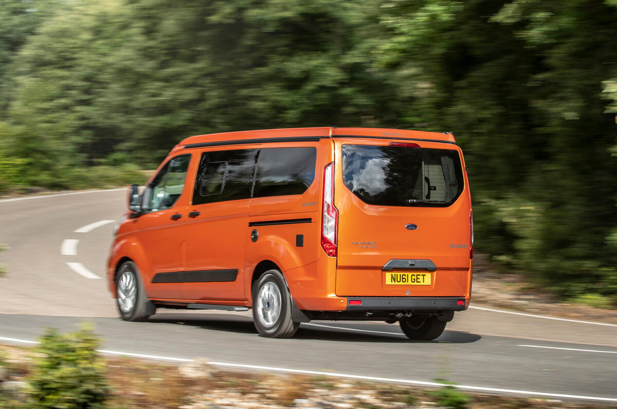 Ford Transit Nugget 2021 UK first drive Autocar