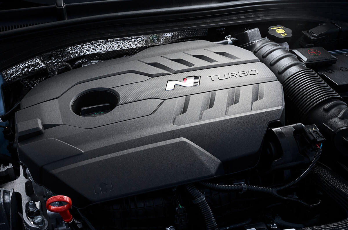 Hyundai i30 Fastback N 2019 first drive review - engine