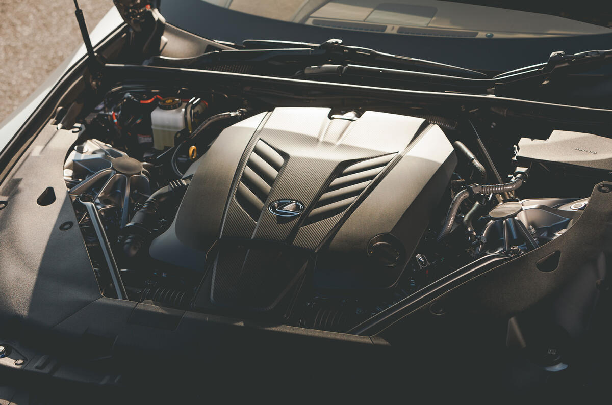 Lexus LC Convertible 2020 UK first drive review - engine