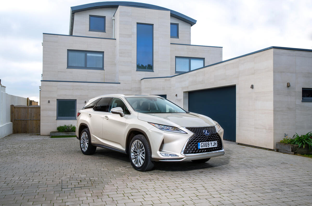 18 Lexus RX 450h L 2021 UE FD avant statique