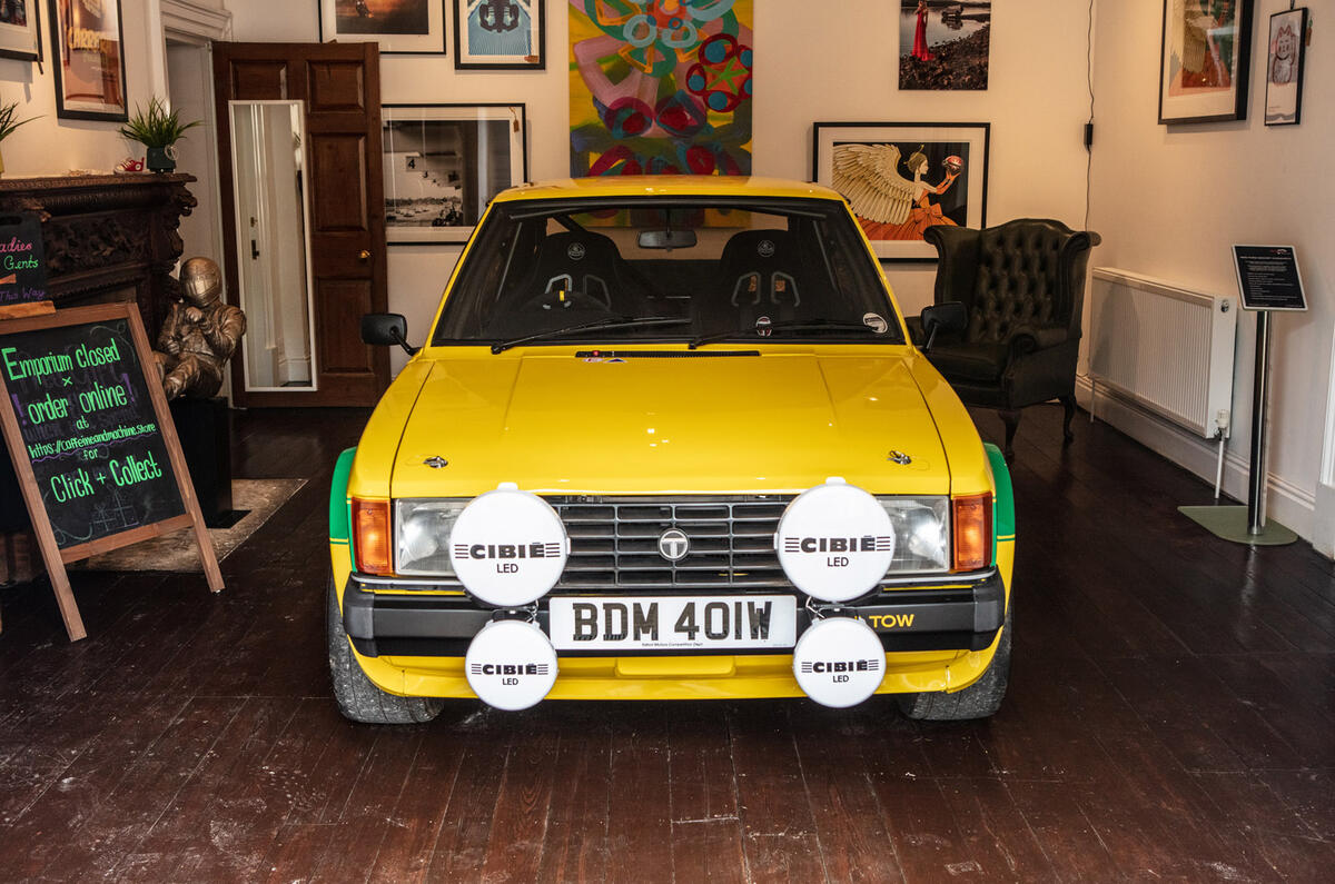 Lotus rally car