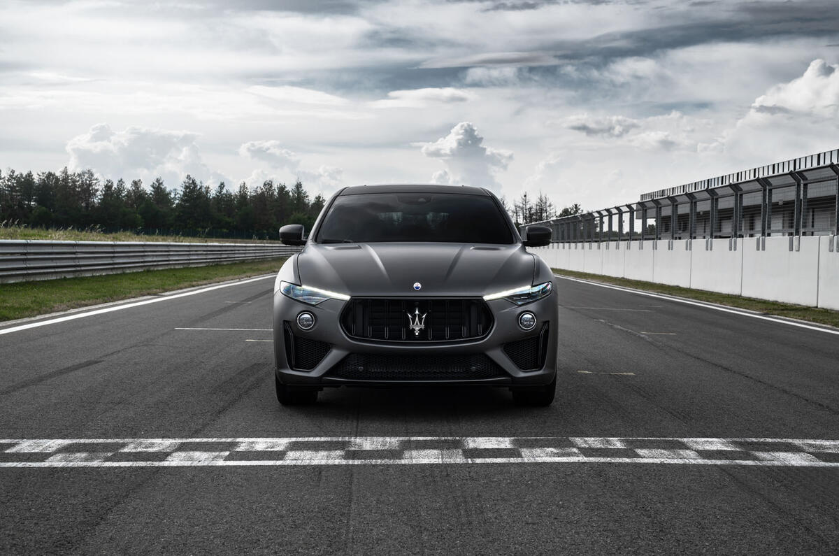 Maserati Levante Trofeo 2019 first drive review - static nose