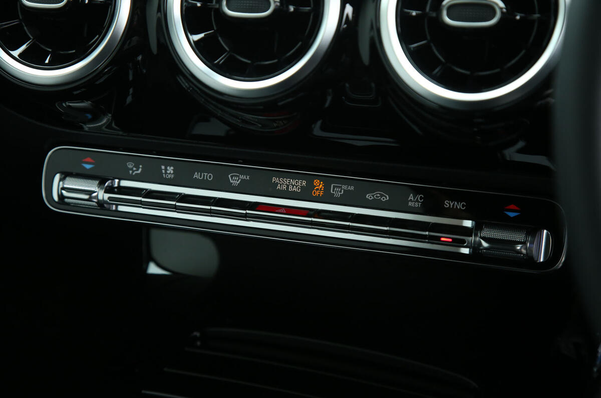 Mercedes-Benz A-Class 2018 long-term review - climate controls