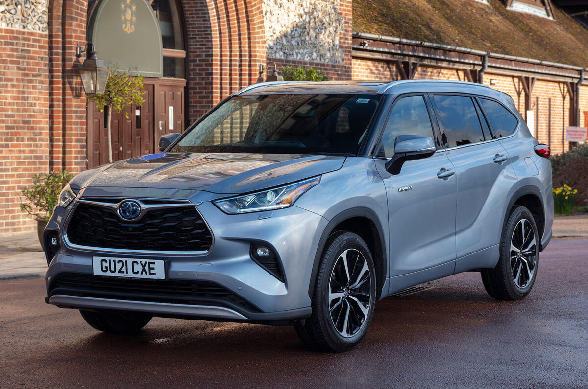 18 Toyota Highlander 2021 UE : essai routier statique
