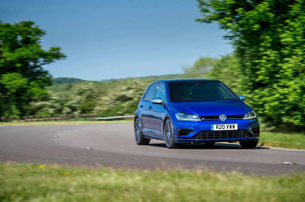 Volkswagen Golf R Performance Pack 2018 UK review Autocar