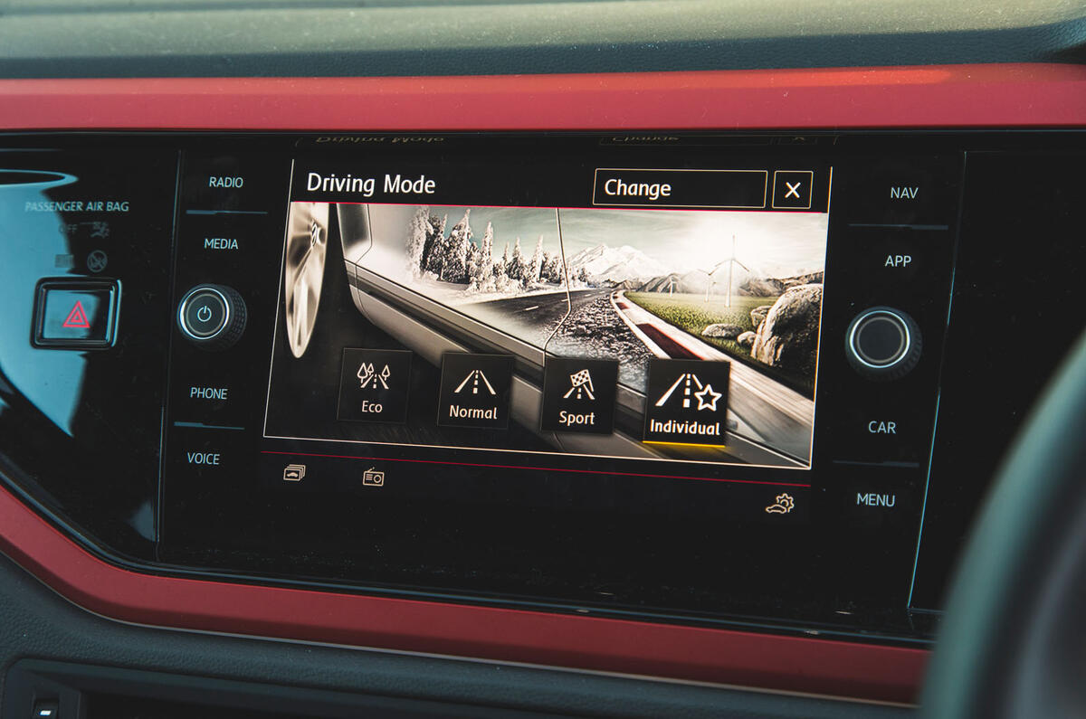 Volkswagen Polo GTI 2018 long-term review - drive modes