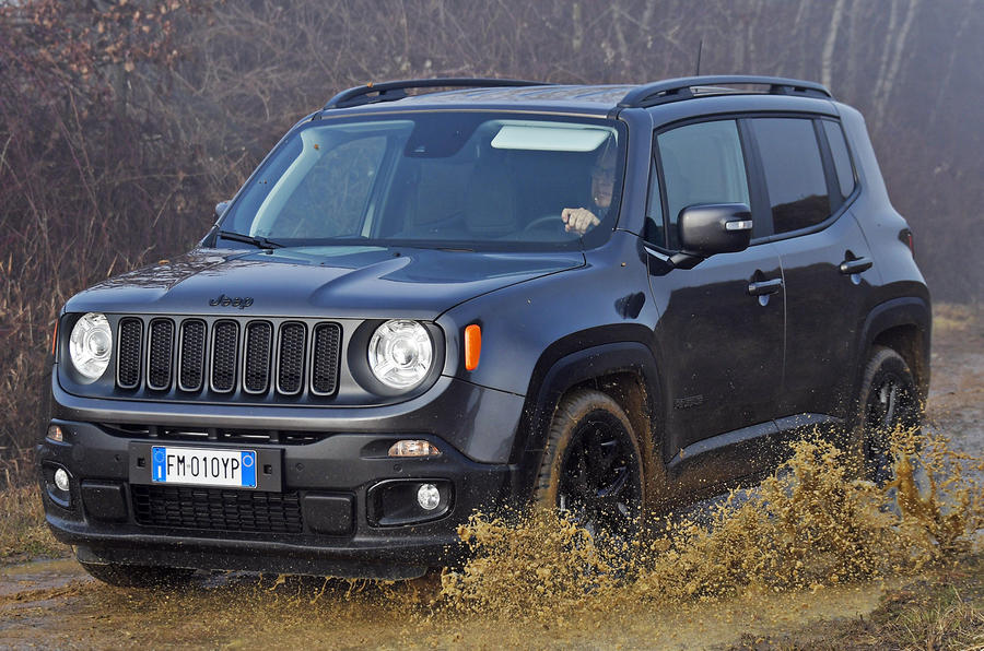 Facelifted Jeep Renegade shown at Turin motor show