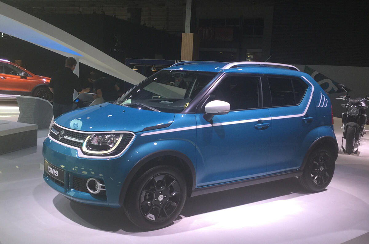 Suzuki Ignis at the Paris motor show 2016 - show report and gallery
