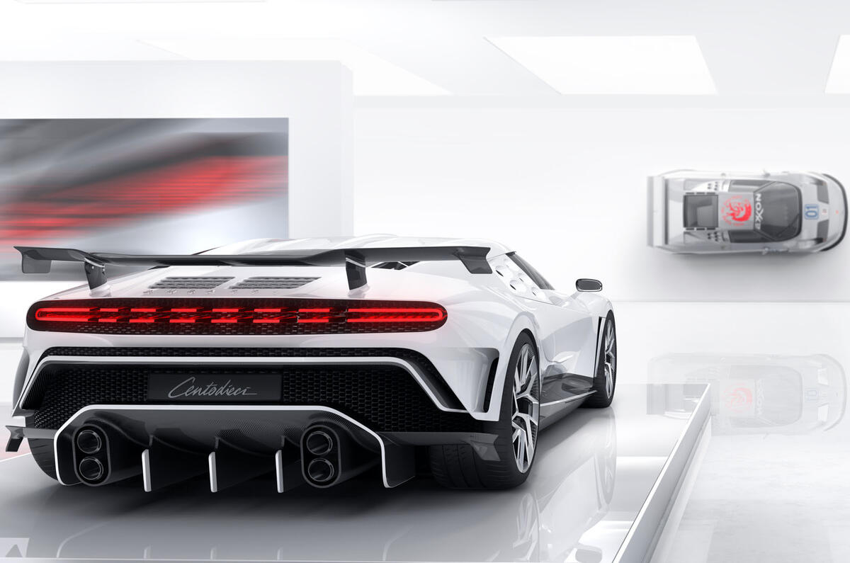 Bugatti Unveils 7 4m Limited Run Centodieci Hypercar Autocar