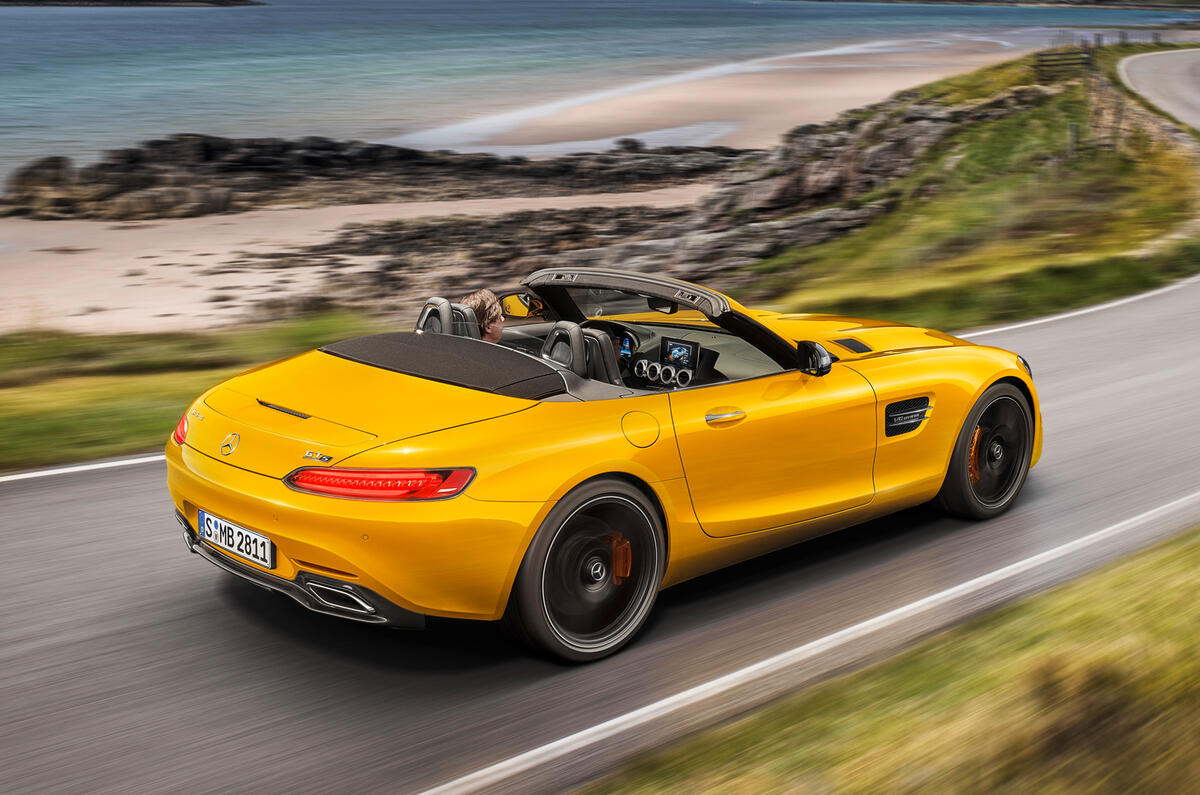515bhp Mercedes Amg Gt S Roadster Arrives With 126 730 Price Autocar 515bhp Mercedes Amg Gt S Roadster Arrives With 126 730 Price Autocar