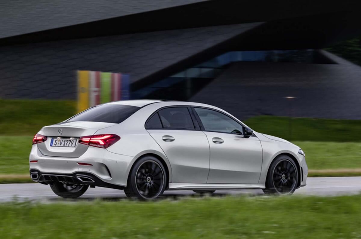 New Mercedes Benz A Class Saloon To Rival Four Door Audi