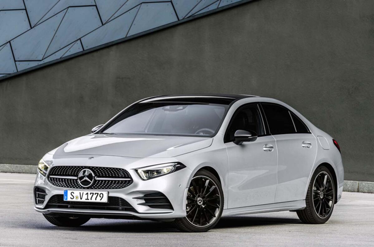 New Mercedes Benz A Class Saloon To Rival Four Door Audi