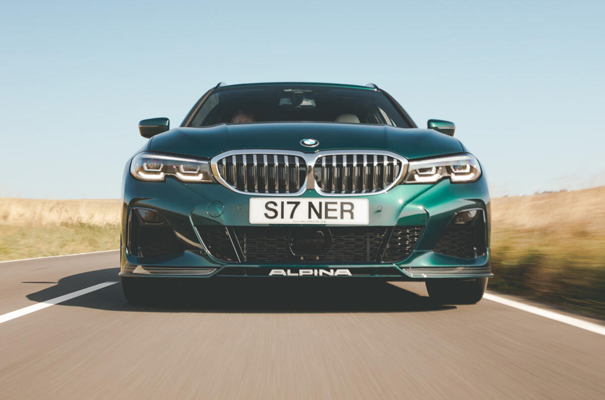Alpina B3 Touring 2020 UK review Autocar