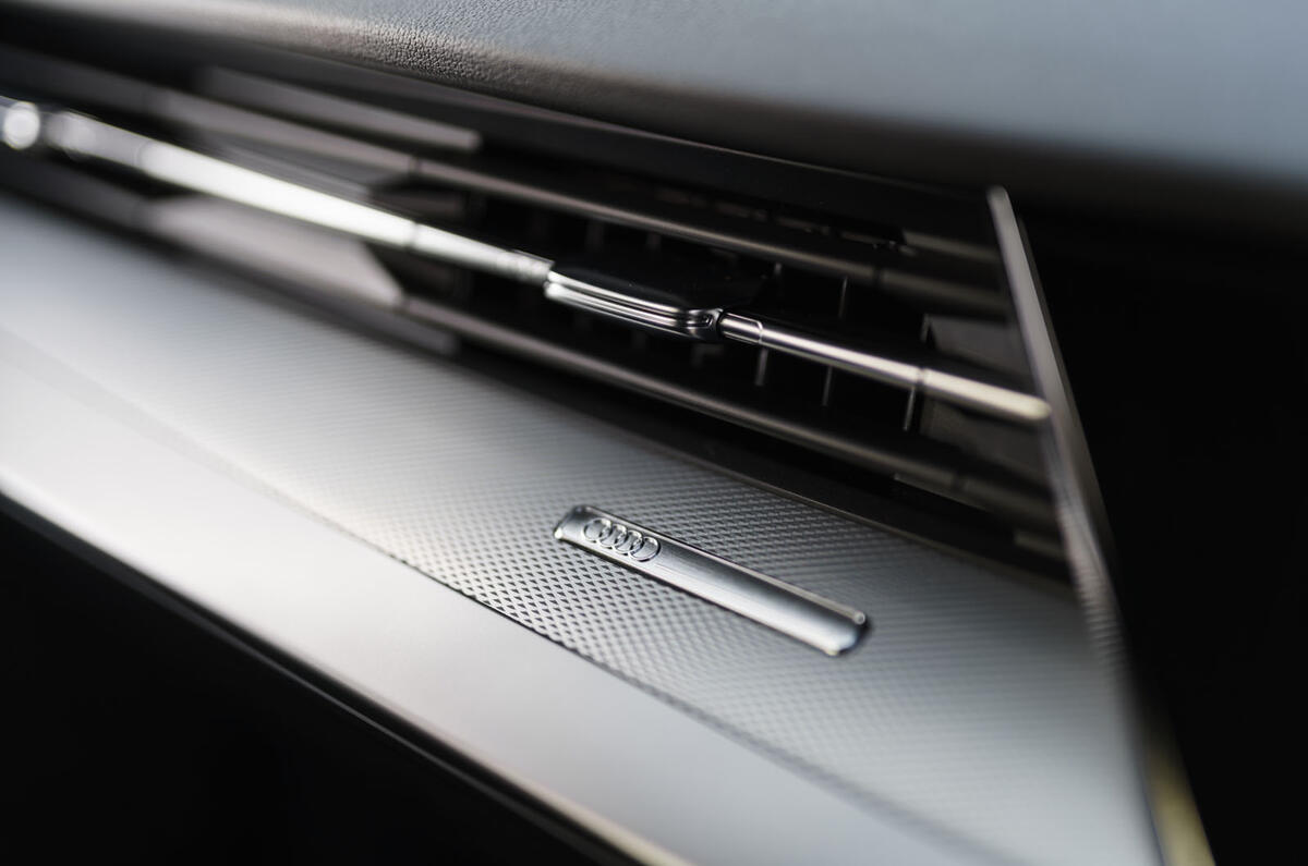 Audi A3 TFSIe 2020 UK first drive review - interior trim